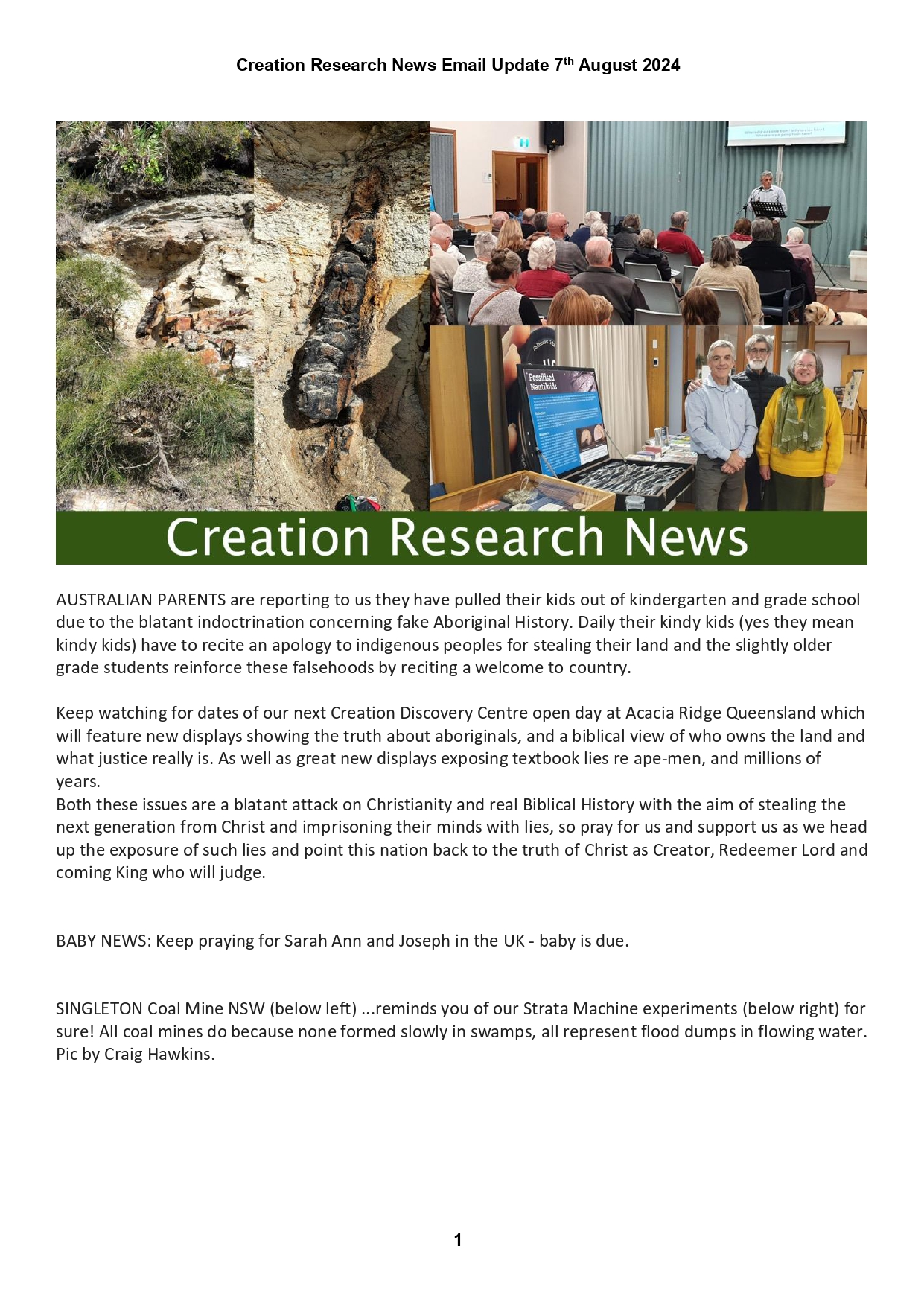 You are currently viewing Creation News – 07 Aug 2024